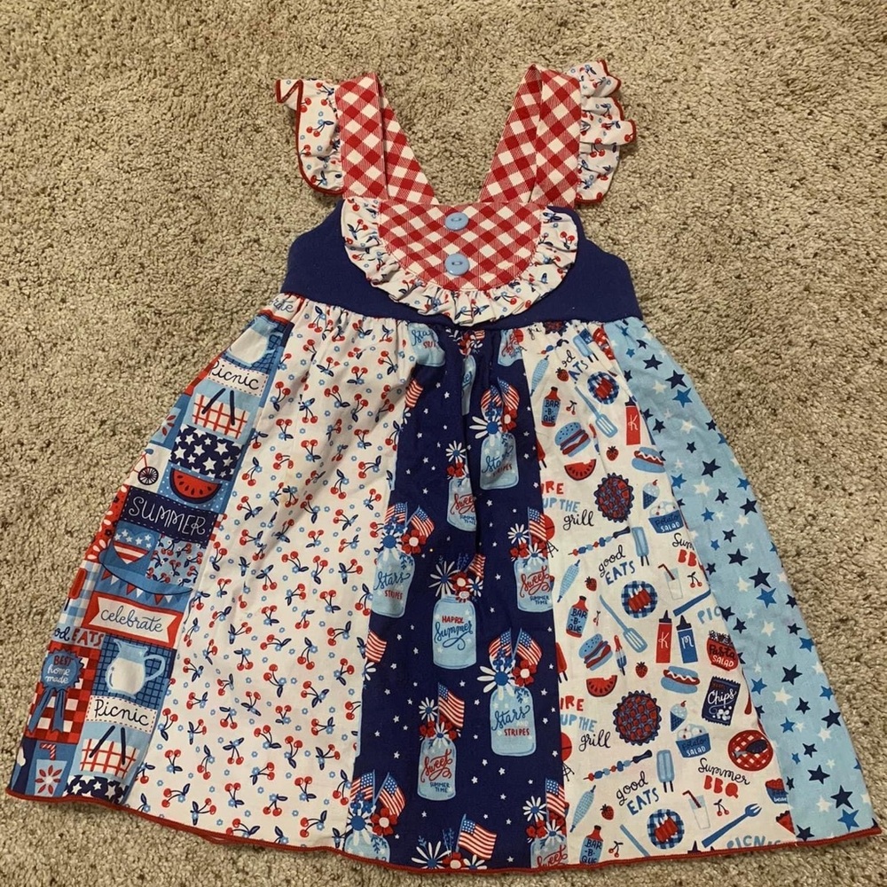 Boutique 4th of July dress